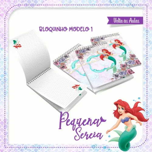 ARQUIVO DIGITAL COMBO CADERNO + BLOQUINHO ARIEL