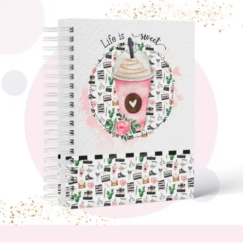 Arquivo Digital Combo Caderno + Caneca + Marcador Página