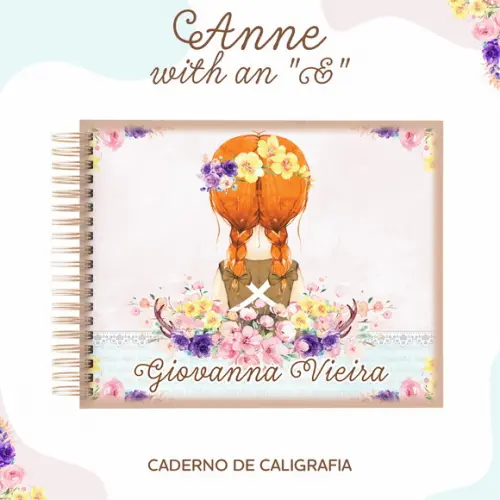 Arquivo Digital Combo Caderno Anne