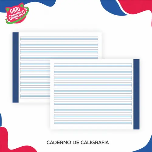 ARQUIVO DIGITAL COMBO CADERNO GATO GALÁCTICO