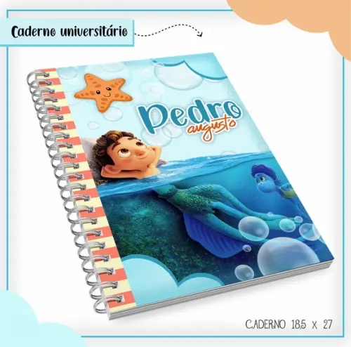ARQUIVO DIGITAL COMBO CADERNO LUCCA