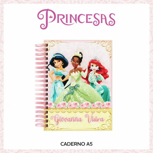 Arquivo Digital Combo Caderno Minnie