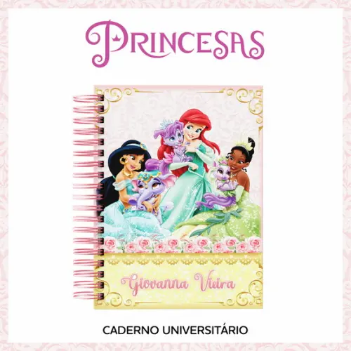 Arquivo Digital Combo Caderno Minnie
