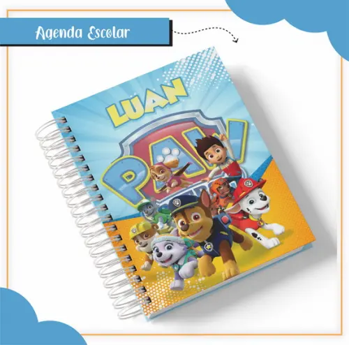 Arquivo Digital Combo Caderno Patrulha Canina