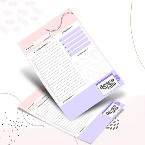 Arquivo Digital Combo Caderno Planejamento