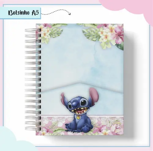 Arquivo Digital Combo Caderno Stich