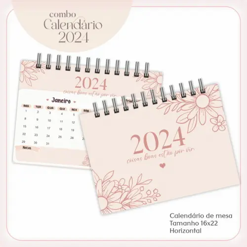 Arquivo Digital Combo Calendário 2024