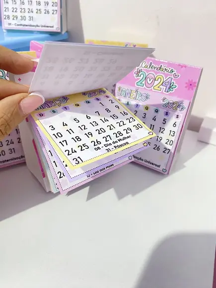 Arquivo Digital Combo Calendário 2024