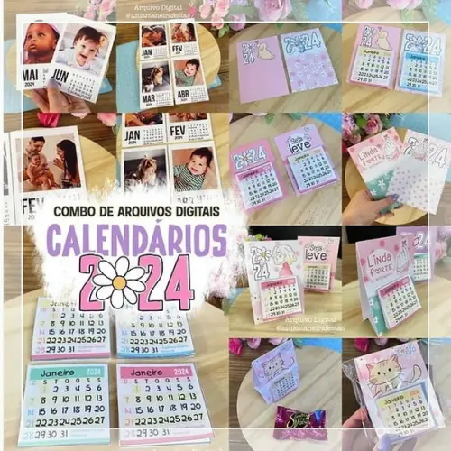 Arquivo Digital Combo Calendário 2024