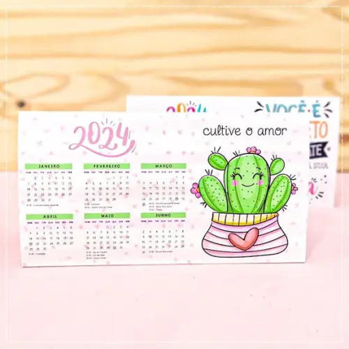 Arquivo Digital Combo Calendário de Mesa 2024