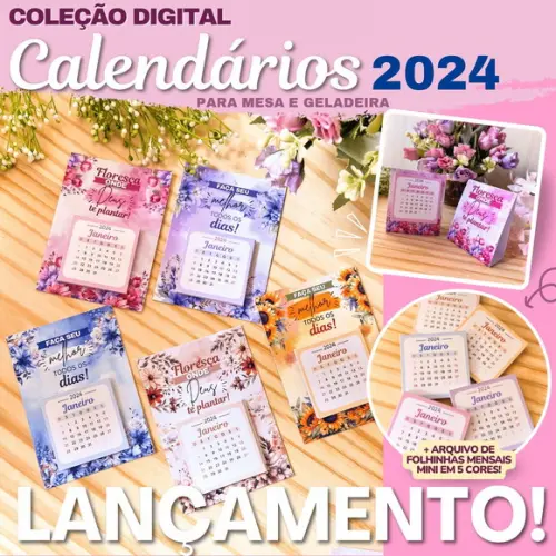 Arquivo Digital Combo Calendário 2024