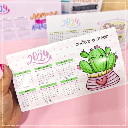 Arquivo Digital Combo Calendário de Mesa 2024