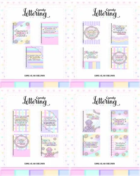 Arquivo Digital Combo Candy Lettering 2026
