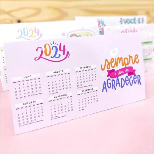 Arquivo Digital Combo Calendário de Mesa 2024