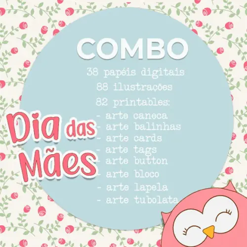 Arquivo Digital Combo Dia das Mães