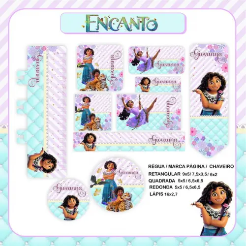Arquivo Digital Combo Escolar 2023 Encanto