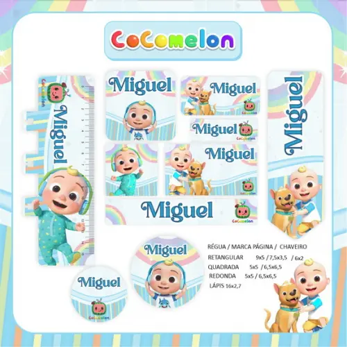 Arquivo Digital Combo Escolar 2023 Cocomelom