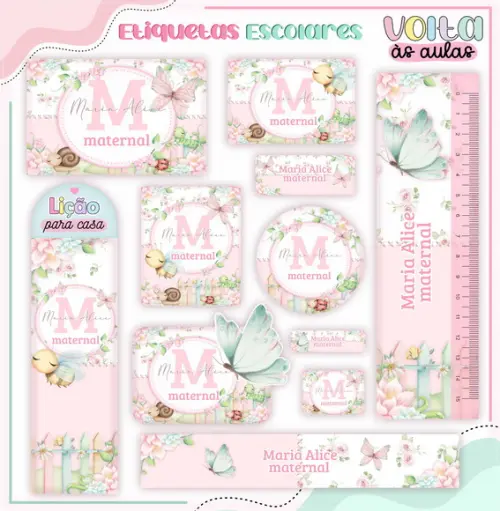 Arquivo Digital Combo Escolar 2024 Jardim