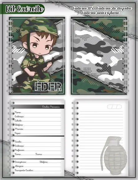 Arquivo Digital Combo Escolar Exército