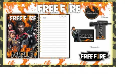 ARQUIVO DIGITAL COMBO FREE FIRE