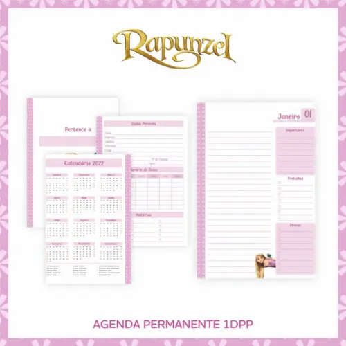 Arquivo Digital Combo Rapunzel