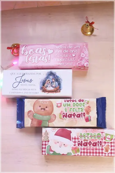 Arquivo Digital Embalagem Bis Natal