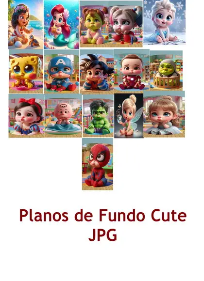 Arquivo Digital Kit Babys Cute