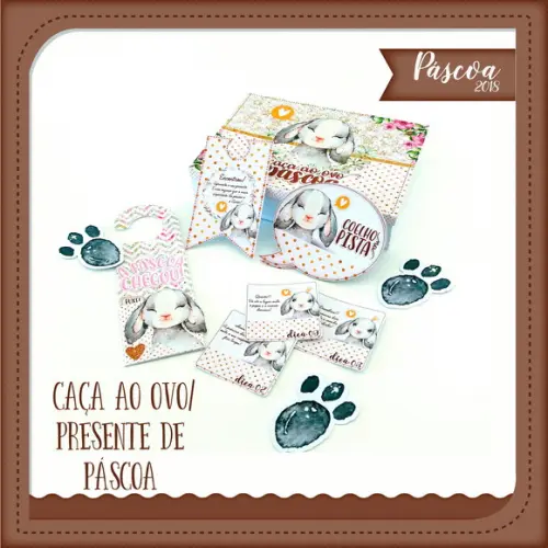 Arquivo Digital Kit Caça aos Ovos de Páscoa