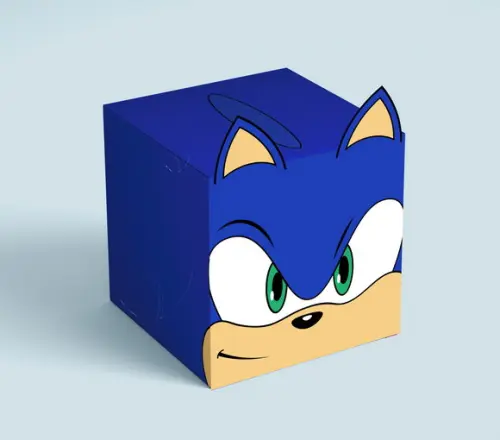 Arquivo Digital Kit Caixa Sonic