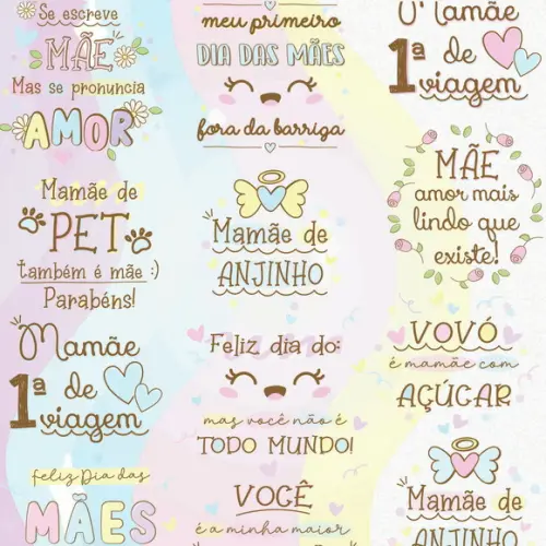 Arquivo Digital kit Dia das Mães