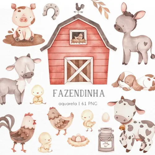 Arquivo Digital Kit Fazendinha