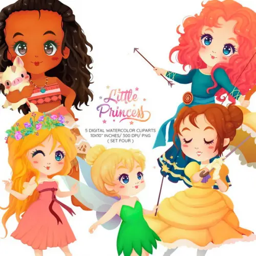 Arquivo Digital Kit Princesas