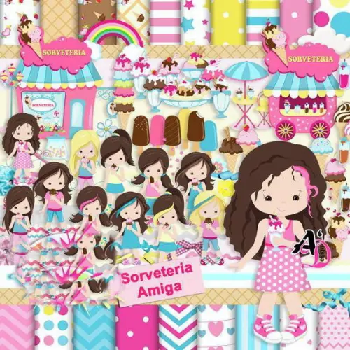 Arquivo Digital Kit Sorveteria