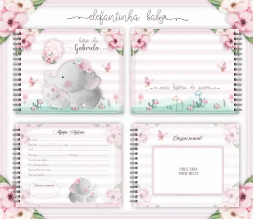 ARQUIVO DIGITAL LIVRO BEBÊ ELEFANTINHA