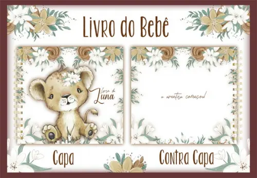 ARQUIVO DIGITAL LIVRO BEBÊ ONCINHA