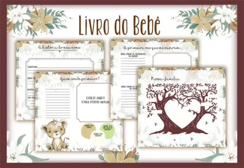 ARQUIVO DIGITAL LIVRO BEBÊ ONCINHA