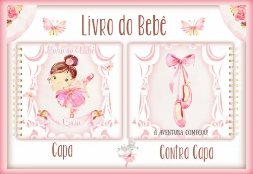 ARQUIVO DIGITAL LIVRO BEBÊ BAILARINA