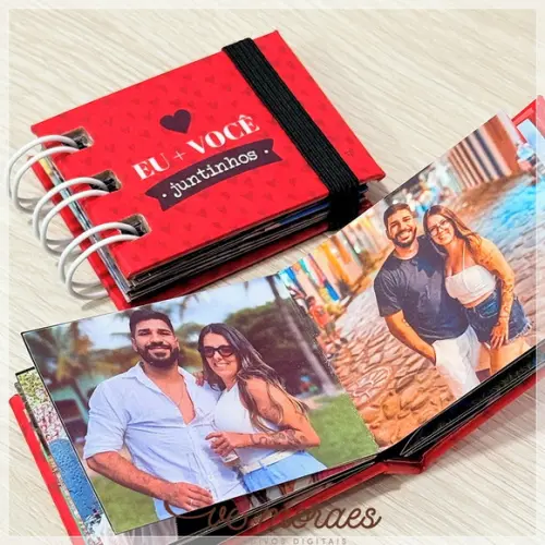 Arquivo Digital Mini Álbum Dia dos Namorados