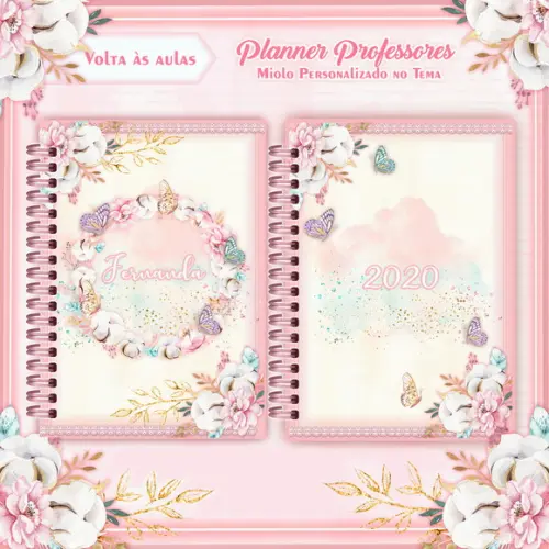 Arquivo Digital Planner Borboletas