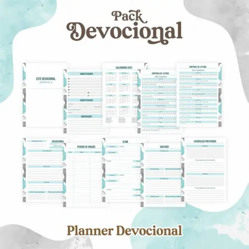 Arquivo Digital Planner Devocional Masculino