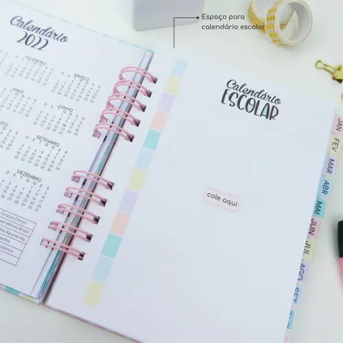 Arquivo Digital Planner Escolar