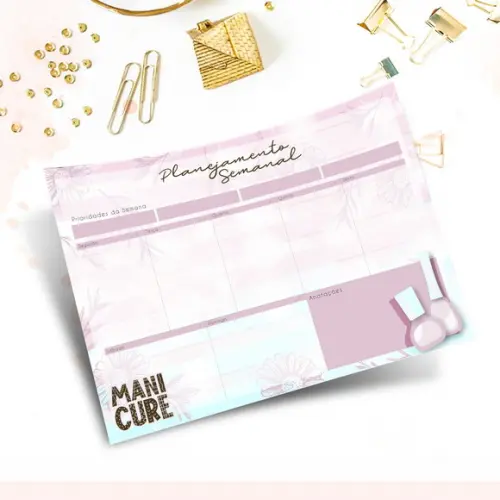 Arquivo Digital Planner Manicure