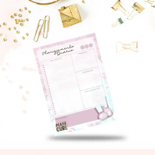 Arquivo Digital Planner Manicure