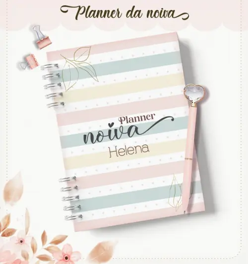 Arquivo Digital Planner Noiva 2024