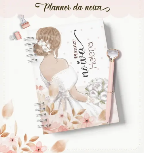 Arquivo Digital Planner Noiva 2024