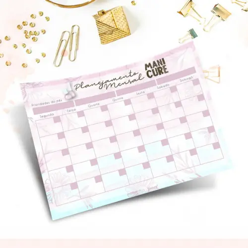 Arquivo Digital Planner Manicure