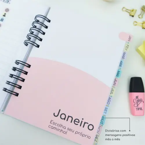 Arquivo Digital Planner Permanente Escolar A5