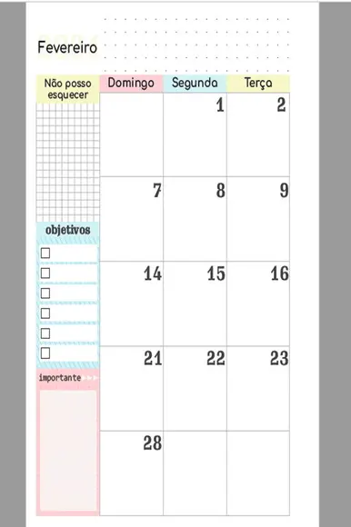 Arquivo Digital Planner Professor A5