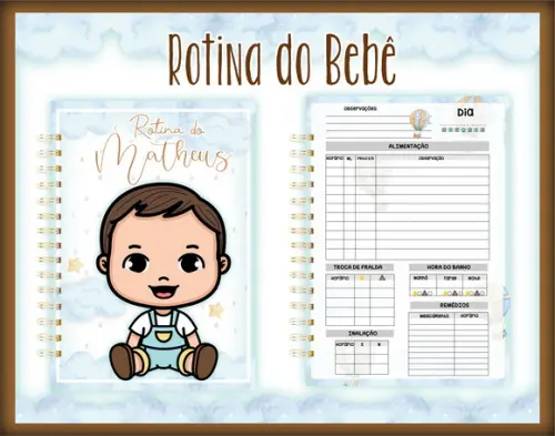 Arquivo Digital Rotina Bebe Balão