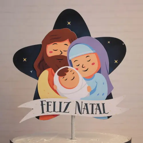 Arquivo Digital Topo de Bolo Natal